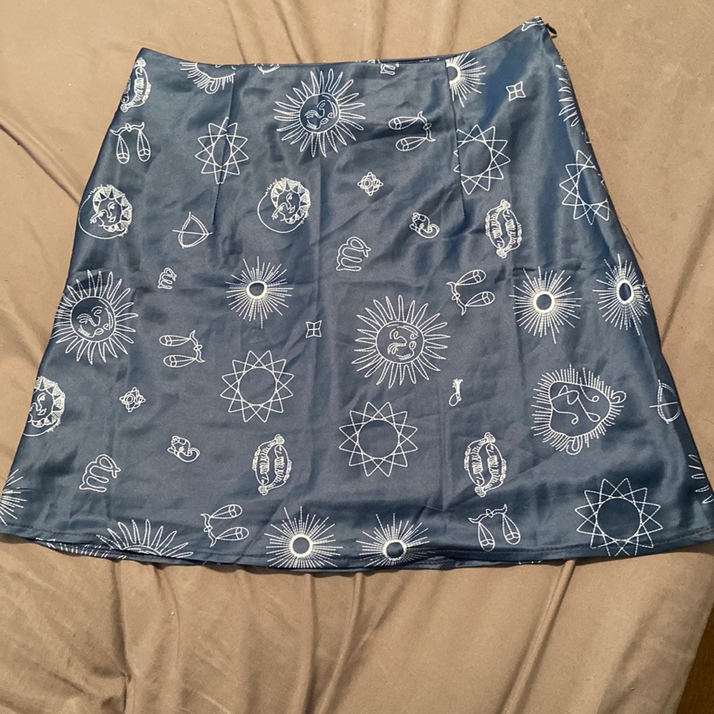 Princess Polly Celestial Print Mini Skirt